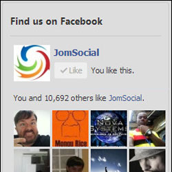 Facebook Like Box For Jomsocial 