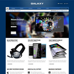 Galaxy Corporate Template For Joomla! 