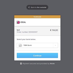 JoomShopping Payments: Mollie API 