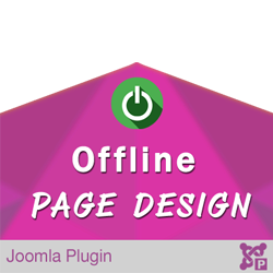 Offline Page Design for Joomla 