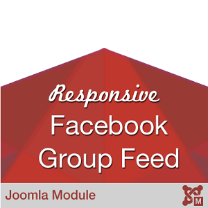 Responsive Facebook Group Feed Stream 