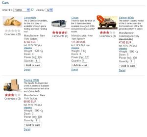 JoomShopping Plugins: Quantity in product list 