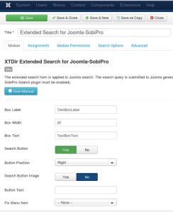 XTDir SobiPro Extended Search Module 