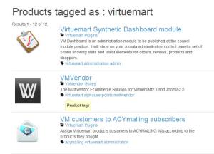VM2tags Tagclouds for Virtuemart 