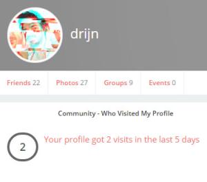 Who Visited My Profile for Jomsocial 