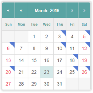 Tiva Events Calendar 